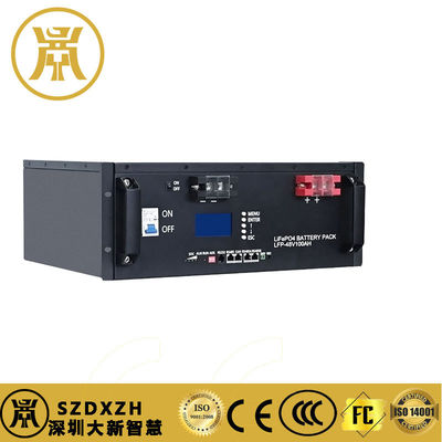kupować OEM 48V 100AH Litium Iron Battery Rack Embedded Energy Storage Battery produkcja online