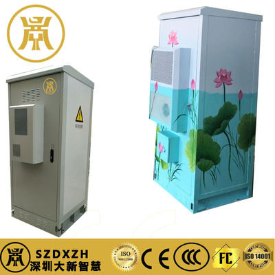 Beli 19 Inch 3U Outdoor Telecom Cabinets Kabinet data tahan cuaca dengan sistem cadangan energi pembuatan online