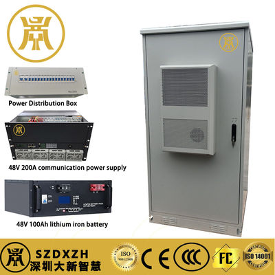 ซื้อ 48V สถานีฐานการสื่อสาร ตู้เก็บพลังงาน ระบบภายนอกด้วยแบตเตอรี่ชั้นเดียว การผลิตออนไลน์