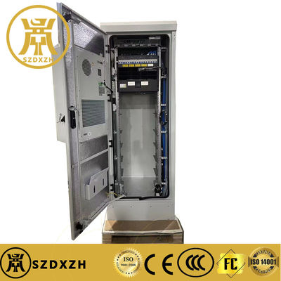 19 pulgadas de telecomunicación resistente a la intemperie gabinete de energía exterior eléctrico metal gabinete rack OEM