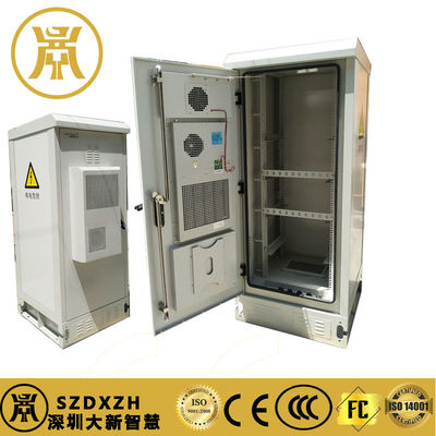 Standard IP55 Weatherproof Equipment Cabinets With 19inch Rack And Cooling