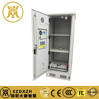 42U Outdoor Power Distribution Cabinet IP55 Protection Level With Sandwich Panel And Air Conditioner