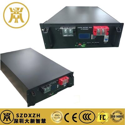 Rack Mount 48VDC 7200Wh Lithium-Ion Battery Pack For Solar Energy Storage System